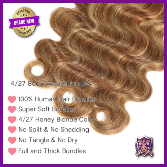 Brazilian Virgin Human Hair Extensions Body Wave 14-30 Inch Sew-In Bundles main image 4